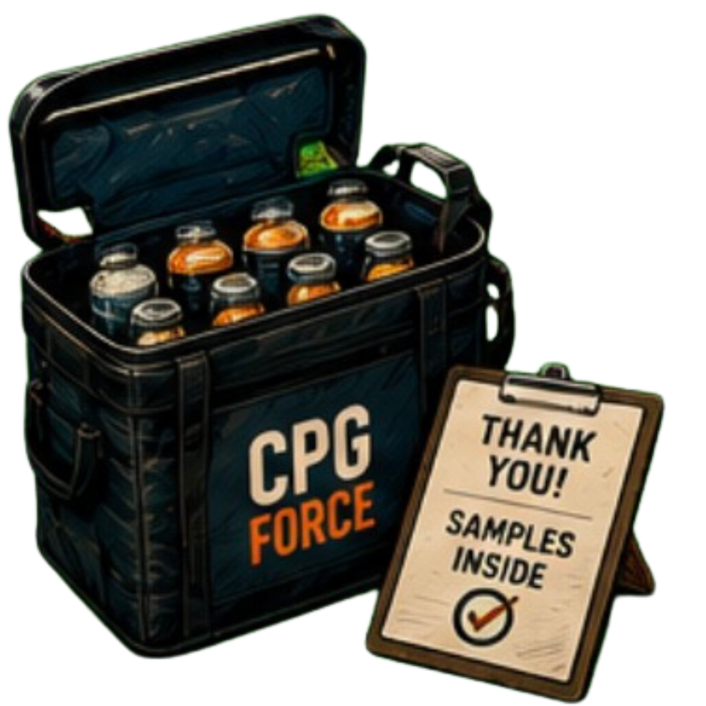 CPG sample drop